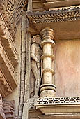 Khajuraho - Javari temple image of sura-sundari